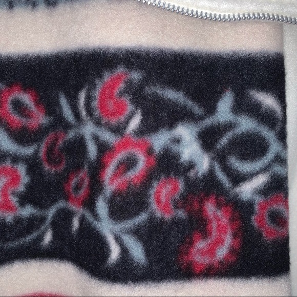 Women’s XL Vintage CLIMATE ZONE Zip Hood Full Zip Thick Fleece Coat EXCELLENT - Picture 9 of 15